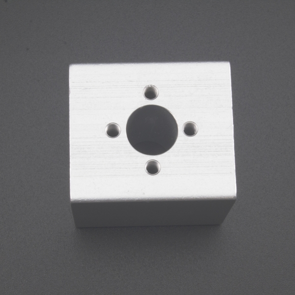 Soporte Aluminio 34x30x30mm Para Rosca T8 De Varilla Trapezoidal 8MM Genérico - 2