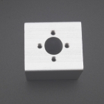 Soporte Aluminio 34x30x30mm Para Rosca T8 De Varilla Trapezoidal 8MM Genérico - 2