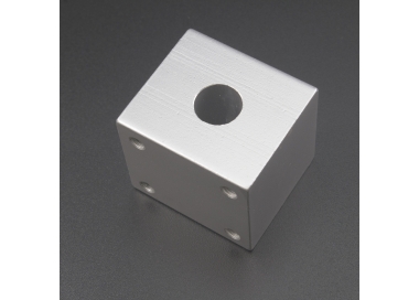 Soporte Aluminio 34x30x30mm Para Rosca T8 De Varilla Trapezoidal 8MM Genérico - 1