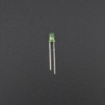 LED Verde 3mm Difuso Genérico - 1