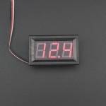 Voltímetro 7 Seg Rojo 4.5V- 30V DC Genérico - 4