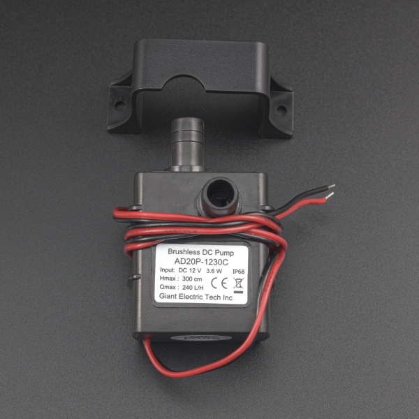 HIDRO BOMBA SUMERGIBLE AD20P-1230C 12VDC 240L/H Genérico - 4
