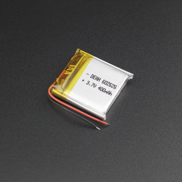 Batería Recargable LiPo 3.7V 400mAh Genérico - 2