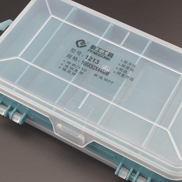 Caja organizadora de 13 compartimientos doble Genérico - 6 Caja organizadora de 13 compartimientos doble Genérico - 6