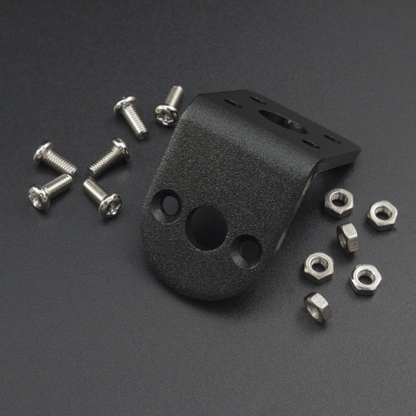 Soporte en L Para Motorreductor de 25MM Genérico - 3