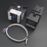 Kit Controlador PID de Temperatura REX-C100 + Termocupla tipo K + Relé CJX2 Genérico - 2