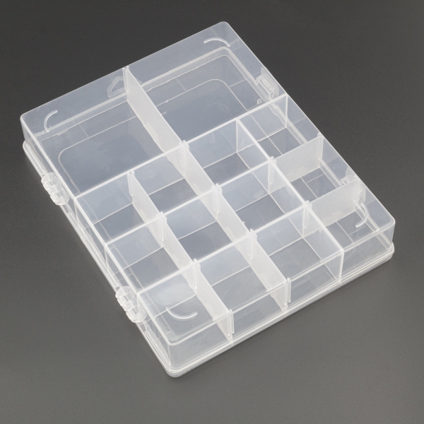 Caja Organizadora Plástica de 14 Compartimientos Genérico - 3