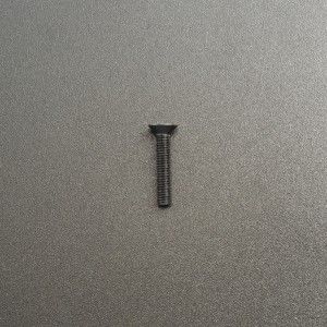Tornillo Estrella Cabeza Avellanada M4x10 mm Negro Genérico - 1