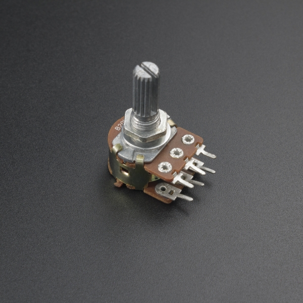 POTENCIOMETRO LINEAL DOBLE B 20 KOHM 20MM Genérico - 3