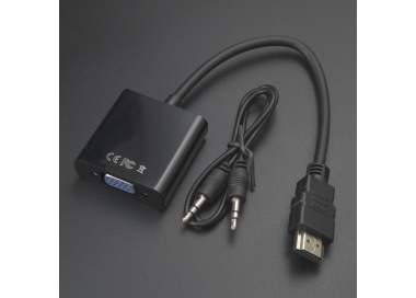 Convertidor HDMI a VGA Compatible con Raspberry Genérico - 1