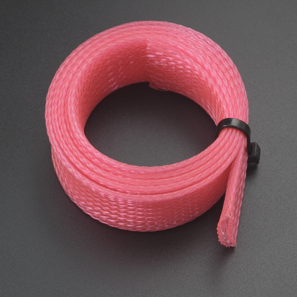 Funda PET 25mm Roja Protector Cables 1 Metro Genérico - 2