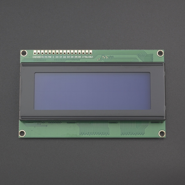 LCD 20x4 Backlight Azúl Genérico - 2