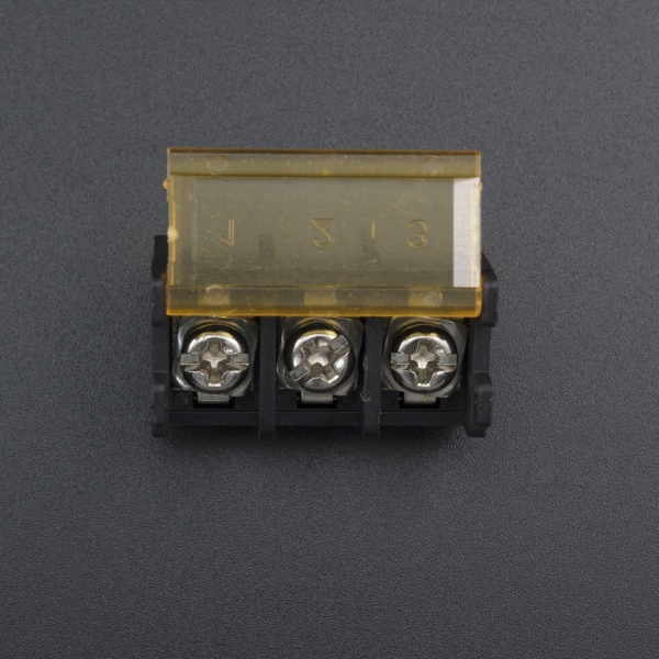 BORNERA TERMINAL BLOCK HB9500 3P 9.5MM CON TAPA Genérico - 1