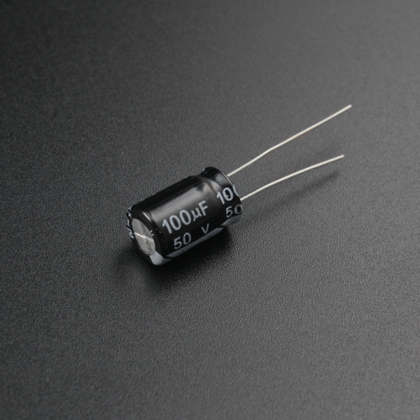 Capacitor Electrolítico De Aluminio 100uF 50V 8*12 MM  - 1