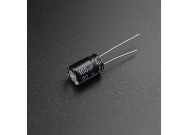 Capacitor Electrolítico De Aluminio 100uF 50V 8*12 MM  - 1