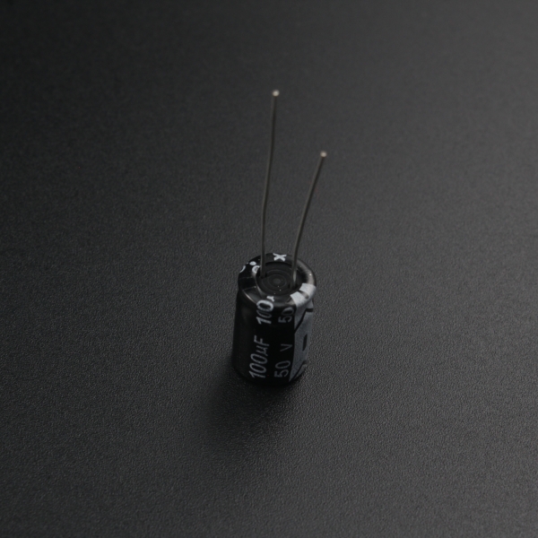 Capacitor Electrolítico De Aluminio 100uF 50V 8*12 MM  - 2