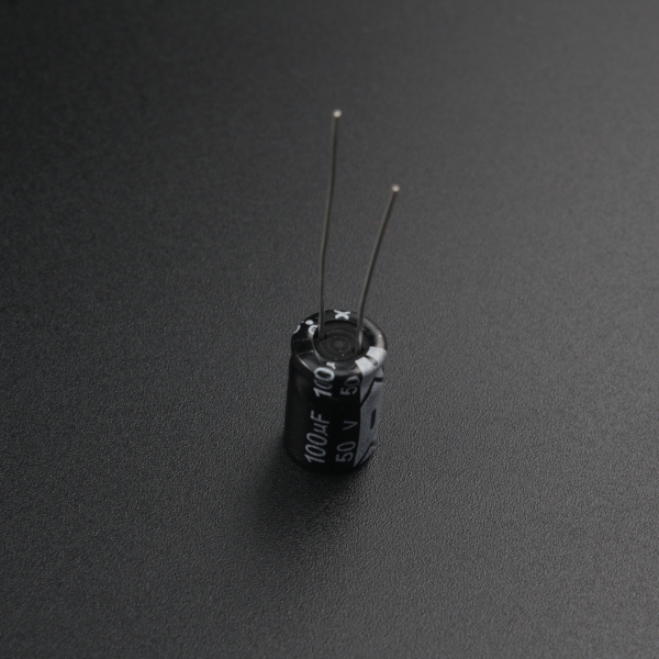 Capacitor Electrolítico De Aluminio 100uF 50V 8*12 MM  - 3