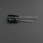 Capacitor Electrolítico De Aluminio 100uF 50V 8*12 MM  - 4