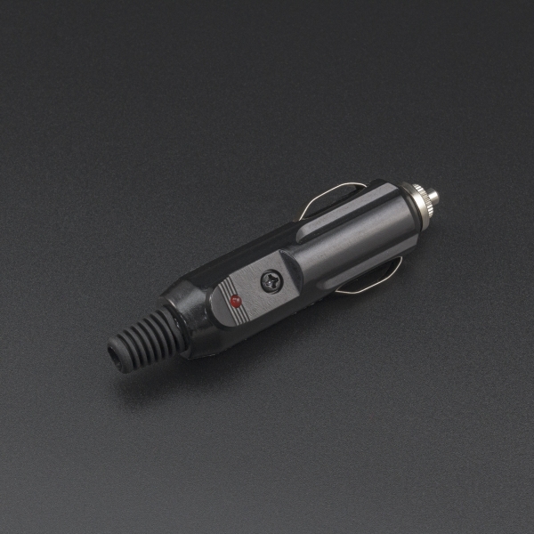 Adaptador Plug Macho Para Cigarrera De Carro Con Fusible 15A Genérico - 2