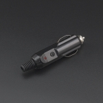 Adaptador Plug Macho Para Cigarrera De Carro Con Fusible 15A Genérico - 2