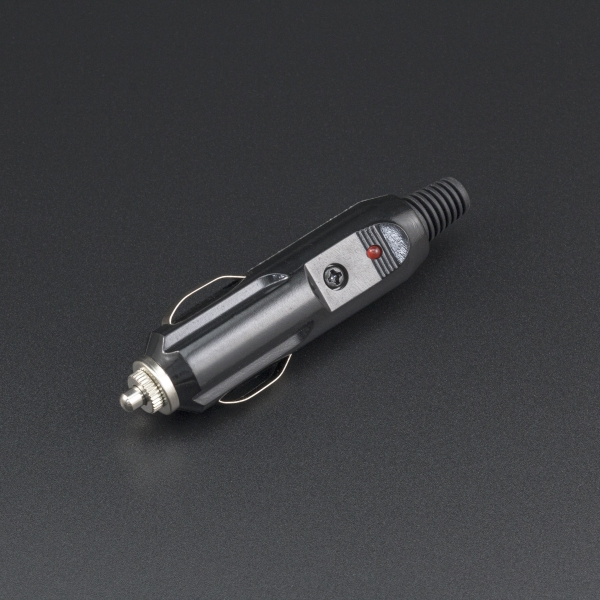 Adaptador Plug Macho Para Cigarrera De Carro Con Fusible 15A Genérico - 1