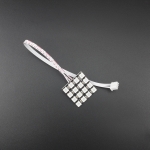 MATRIZ DE 4X4 LEDS 5050 RGB NEOPIXEL WS2812 CON CONECTOR XH2.54 3P HEMBRA Genérico - 2