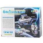KIT ROBOT EDUCATIVO FLOTA ESPACIAL SOLAR 6 EN 1 Genérico - 2