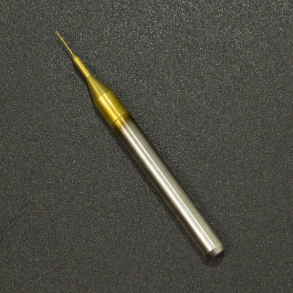 Broca 0.2mm 3.175mm De Tin Genérico - 3