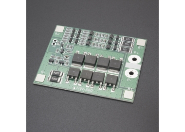 MÓDULO DE CARGA Y PROTECCIÓN BMS HW-380 TRES BATERÍAS 18650 CON BALANCEADOR Genérico - 1