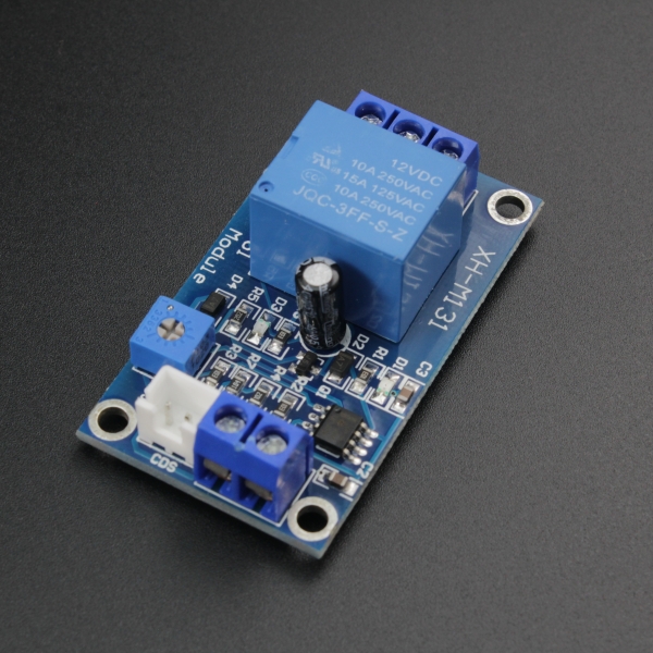 Controlador ON-OFF De Luz  XH-M131 de 12VDC con fotorresistencia Genérico - 3