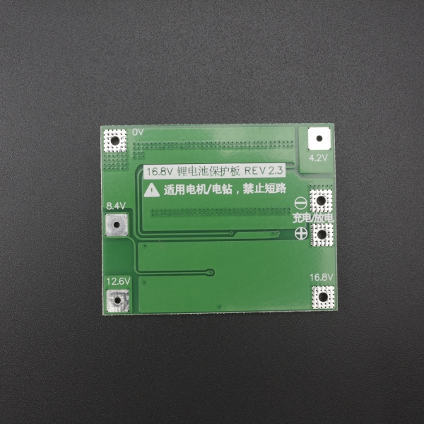 MÓDULO DE CARGA Y PROTECCIÓN BMS HW-296 16.8V 4S Li-Ion18650