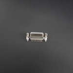 Conector DB15 HEMBRA 2 Líneas RECTO Para PCB