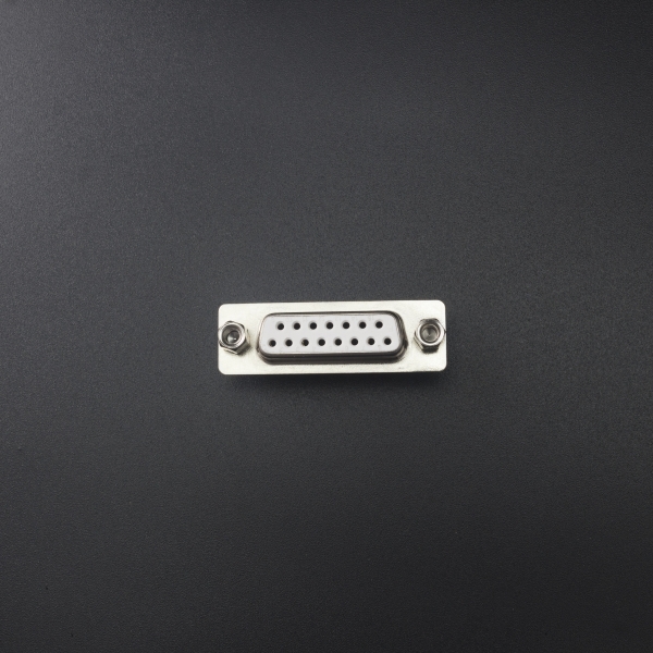 Conector DB15 HEMBRA 2 Líneas RECTO Para PCB