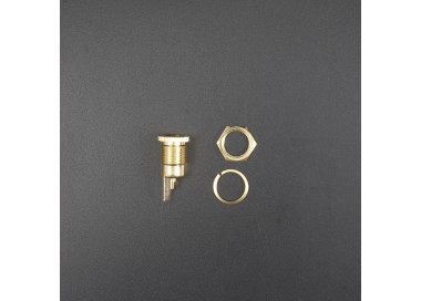 Conector Jack Hembra DC-099 5.5x2.5mm 20A Cobre Chapado en Oro