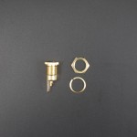 Conector Jack Hembra DC-099 5.5x2.5mm 20A Cobre Chapado en Oro