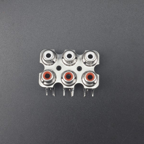 Terminal Rca Jack, Para Montar En Chasis 2