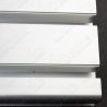 PERFIL DE ALUMINIO 40X80A MM T-SLOT 1 METRO Genérico - 2