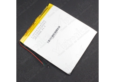 Batería Recargable LiPo 3.7V 2800mAh Genérico - 1