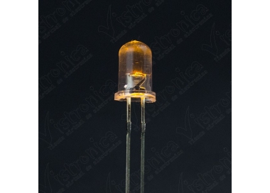 LED Amarillo 5mm Chorro