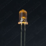 LED Amarillo 5mm Chorro