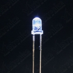 LED Blanco 3mm Chorro