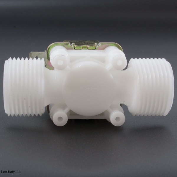 Electroválvula de Plástico 12V 1/2''