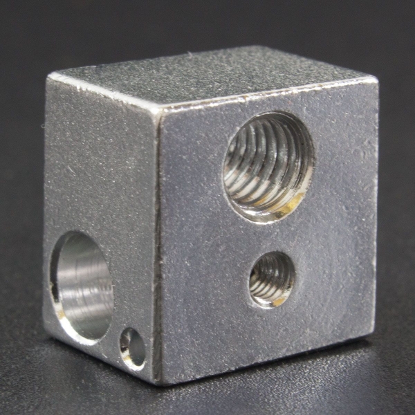 Bloque de aluminio para extrusor 16×16×12mm Genérico - 2