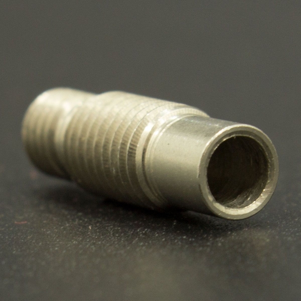 Garganta Para Extrusor E3D V6 sin PTFE de Acero Inoxidable M7 x 4.1MM Genérico - 3