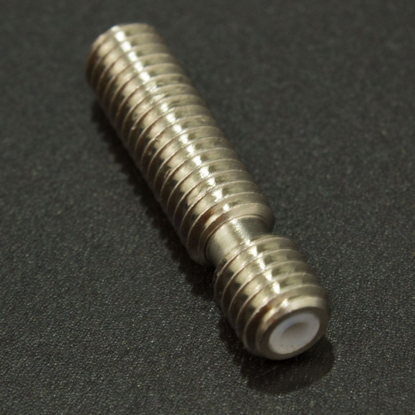 Garganta Para Extrusor MK8 V5 con PTFE de Acero Inoxidable M6 x 1.75MM Genérico - 2