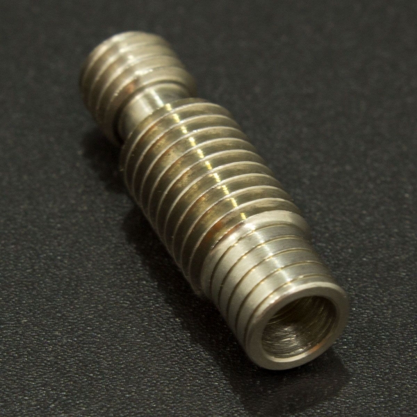 Garganta Para Extrusor E3D V6 con PTFE de Acero Inoxidable M7 x 1.75MM Genérico - 4