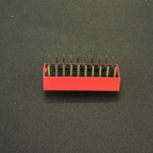 DIP Switch de 10P Rojo Genérico - 2