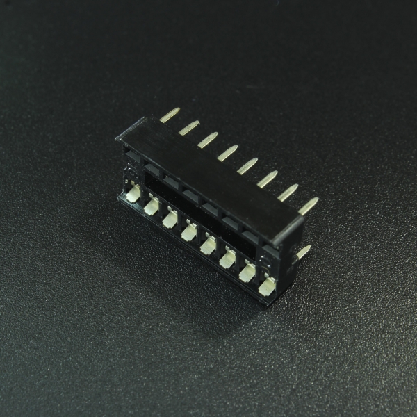 Base De 16P 2x8 Para IC DIP Genérico - 4