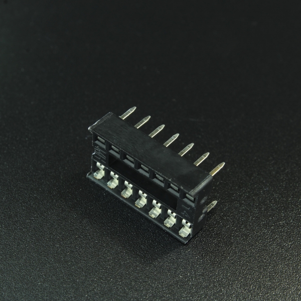 Base De 14P 2x7 Para IC DIP Genérico - 4