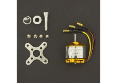 Motor eléctrico Brushless A2212/1000Kv 13T Genérico - 1